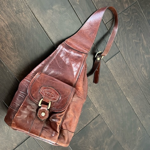 Oroton Handbags - Oroton sling backpack vintage bag